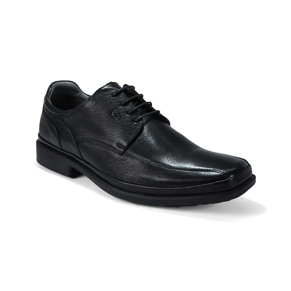 Zapato de Vestir de Cuero Negro - 1VBV002